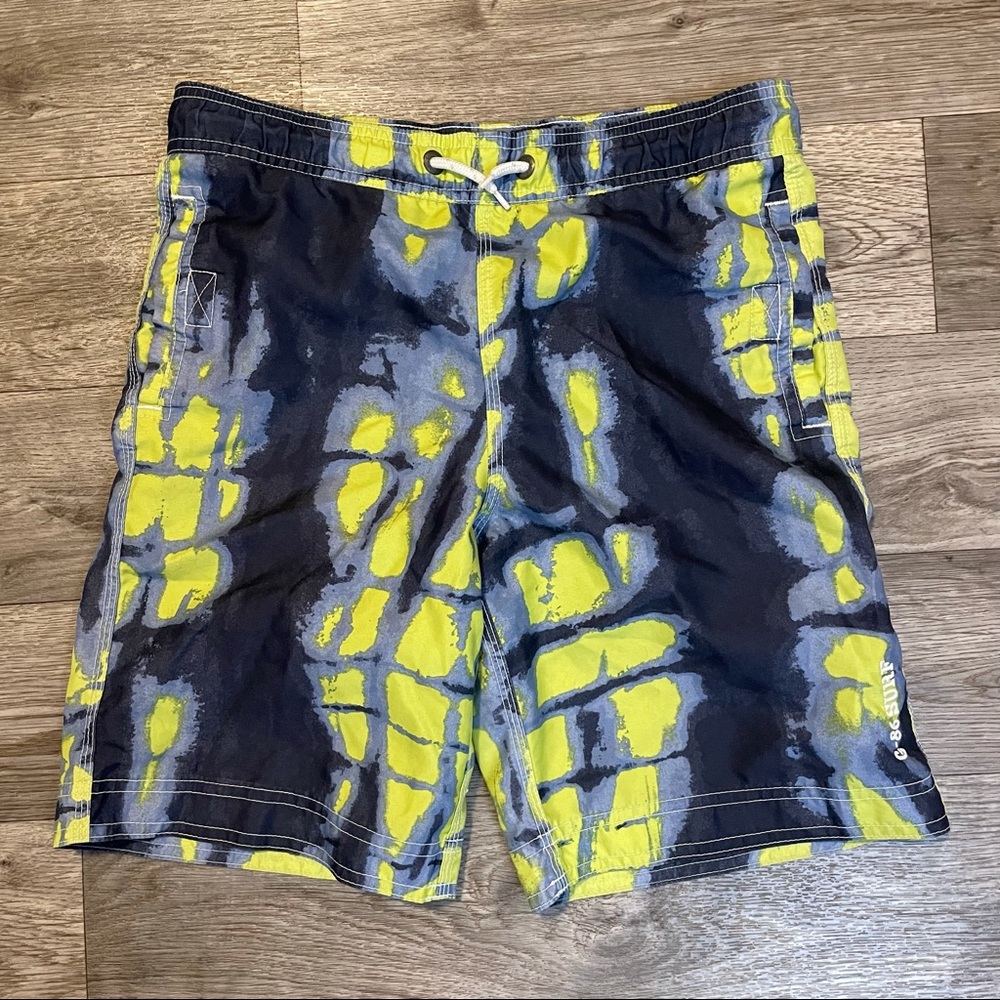 GAP Kids Draw String Lined Swimming Trunks Boys Large 10